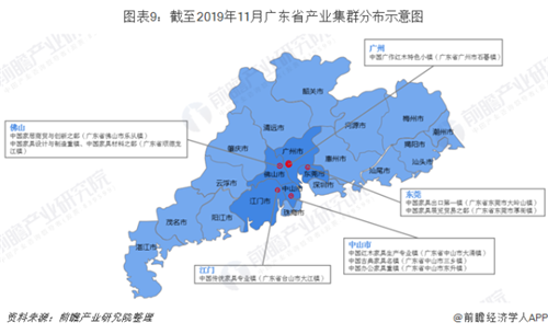 广东省家具行业销售规模稳居全国第一